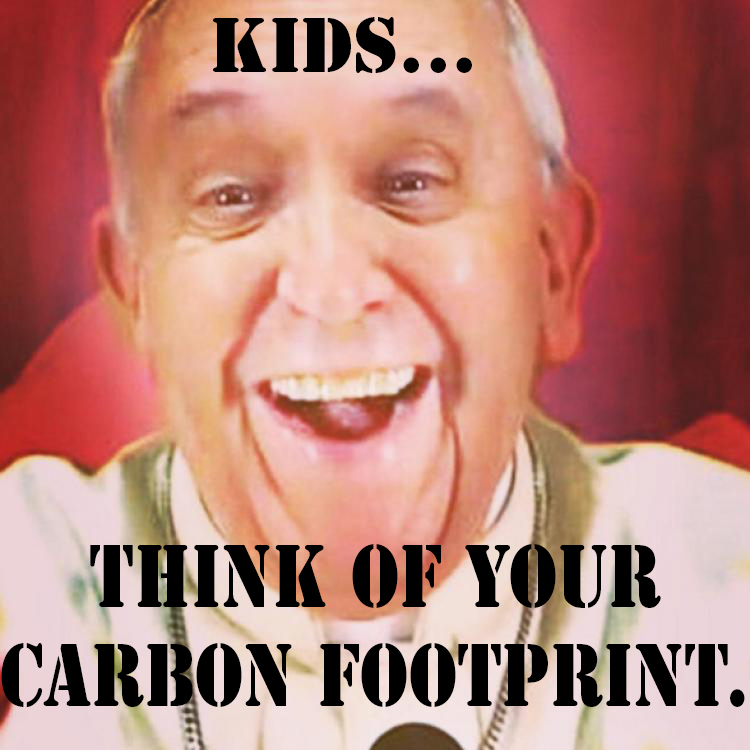 Kids--Think of your Carbon Footprint